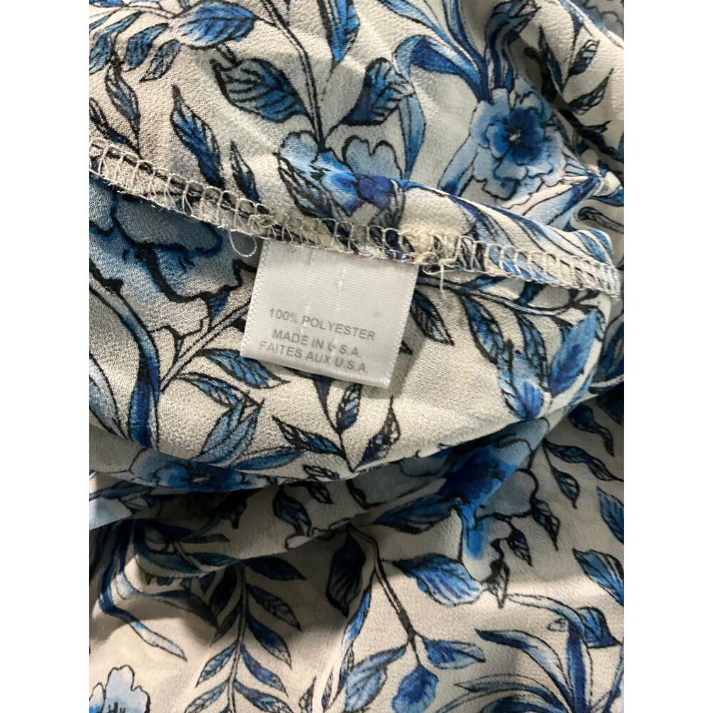 Misa Los Angeles Floral Indigo Blooms Vida Maxi Dress Size S - Picture 5 of 5
